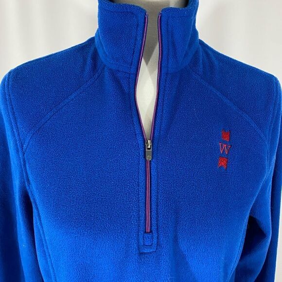 Lands End Polartec Quarter Zip Fleece Top - Picture 3 of 8